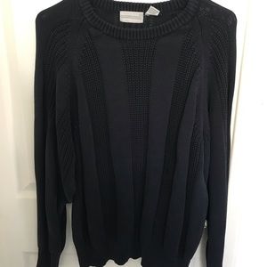 Navy Blue. Bullocks. Size XL. Navy Blue Crewneck